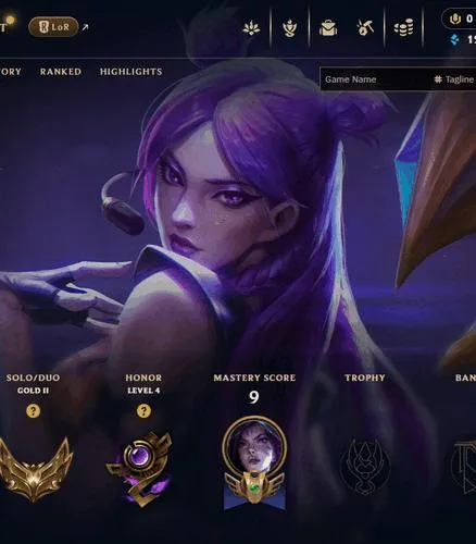 🟩EUW🟩 Season 15 (Split 2) ⭐ Hand-made ⭐ LV: 33 ⚡ Gold II (7 LP) 🏆 Winrate: 58% 💰 BE: 12870 ♟️ Champs: 53 🎨 Skins: 3 👑 1st Owner