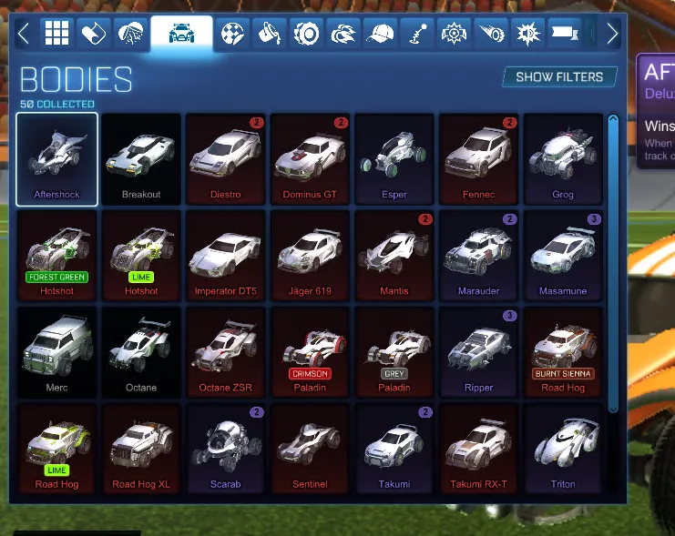 STOCK883 //Fennec Imperator 200+ BMs Exotics Imports Apollo AR51 Breakout Dominius (K)