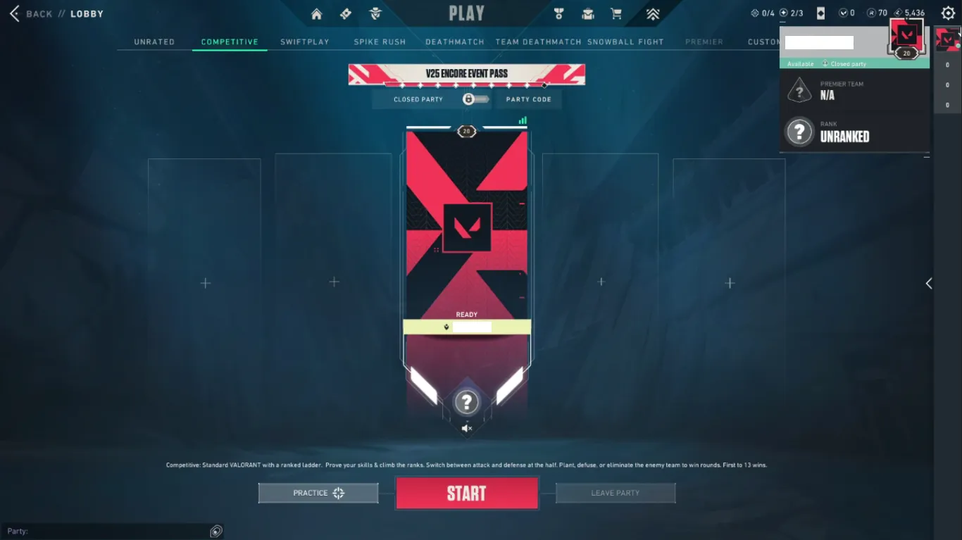 EU ⚡level 20⭐️Ranked Ready💎Full Access💥V25 ACT 5 🔑 Email Unverified✔️ Handmade 🚀 INSTANT DELIVERY