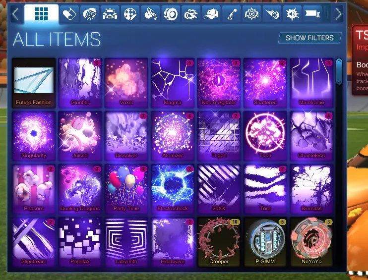 STOCK880 //Fennec 40+ BMs Black Standard Boost Future Fashion Gold Cap Venom GT Dominus GT Breakout Octane (K)