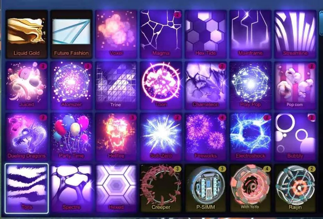 STOCK803 //Fennec, Dominus, Titanium White Cars, 30+ Black Market Decals & Explosions (K)