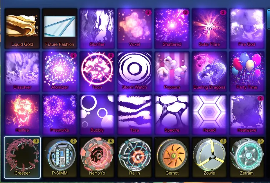 STOCK749 //Fennec, Samurai, 250+ Exotics & Black Markets, Dissolver, Dueling Dragons, Fire God, Heatwave (K)