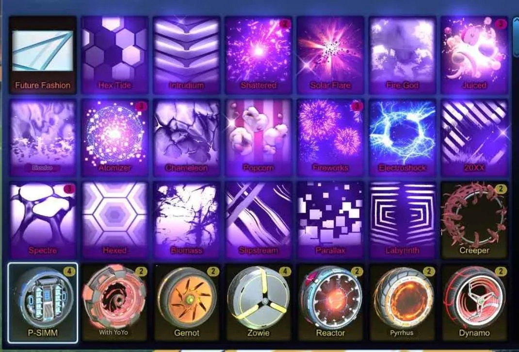 STOCK816 //Fennec, Werewolf, Cyclone, Twinzer, Octane ZSR, Dominus, 25 Black Markets, Painted Venom (K)