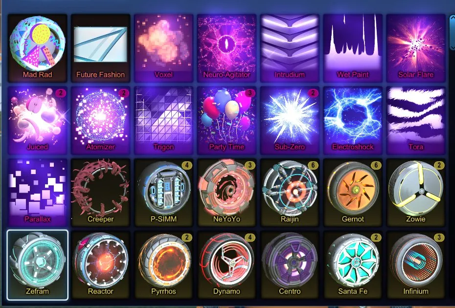 STOCK696 //Fennec, 30+ Cars, 100+ Exotic Drops, Many Black Markets & Painted Wheels (K)