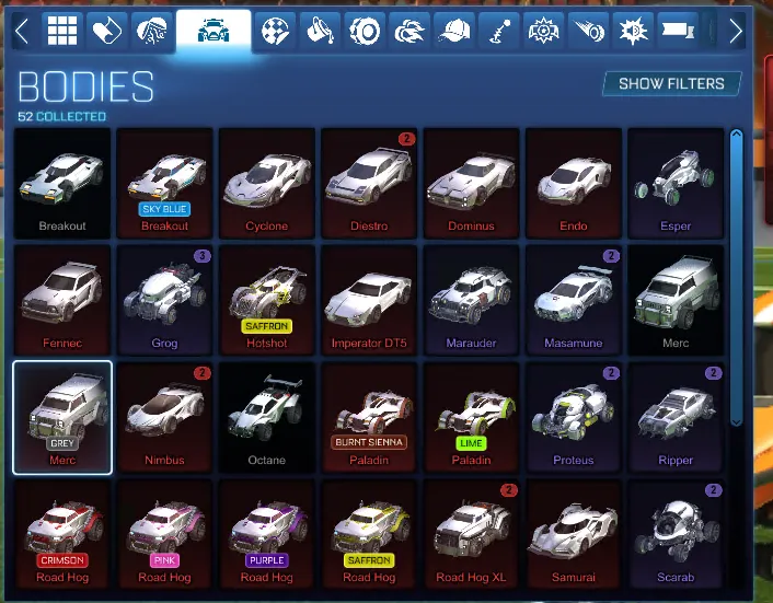 STOCK925 //Fennec + Black Standard Boost + 30+ Cars + Import & Exotic Items Loaded (K)