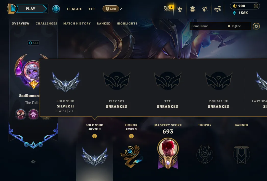 👑(EUW) SILVER II(100% WR, SUPER HIGH ELO) 🚀355 SKIN