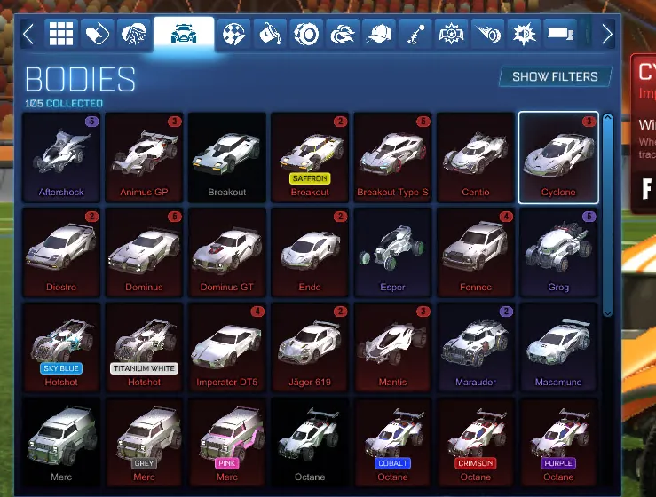 STOCK911 //Fennec, Titanium White Standard Boost, 30+ Cars, Many Black Markets (K)