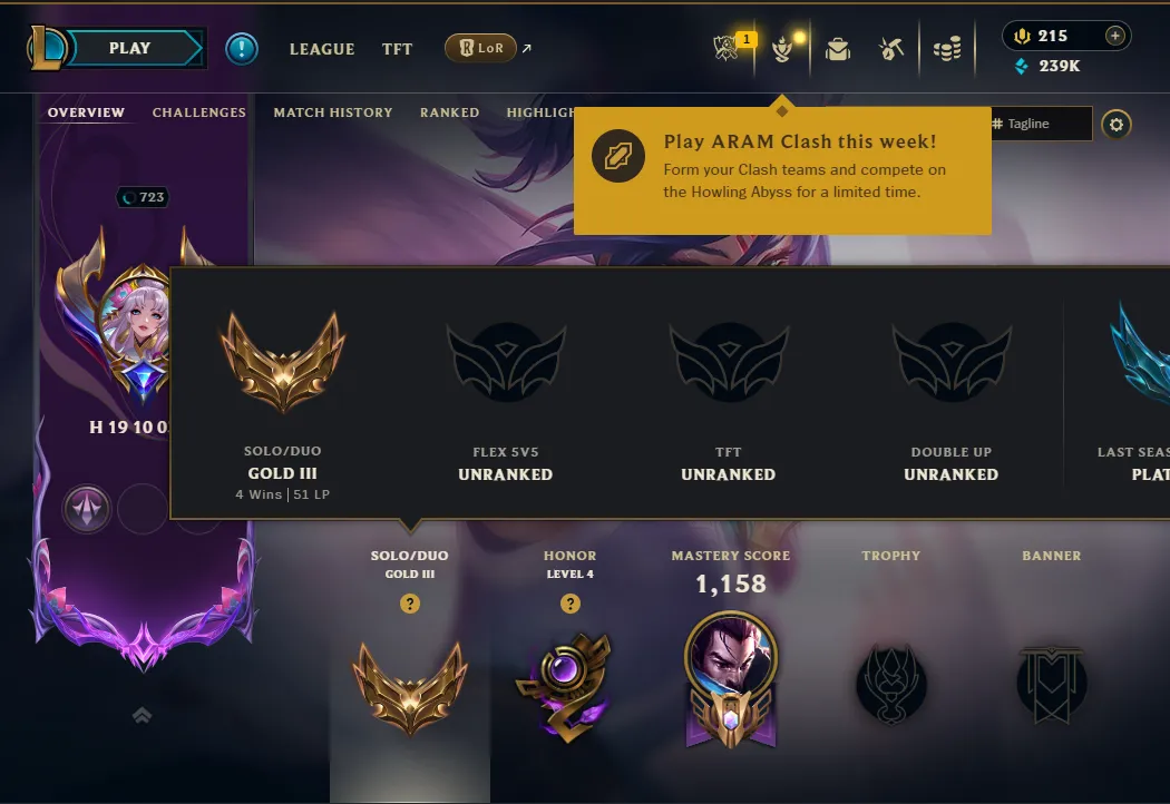 👑(EUW) GOLD III(80% WR, SUPER HIGH ELO) 🚀371 SKIN
