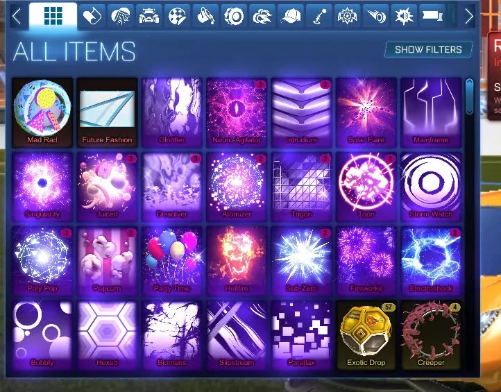 STOCK686 //Fennec, Black Standard Boost, 150+ Drops, Massive Mystery Goal Explosion Collection (K)