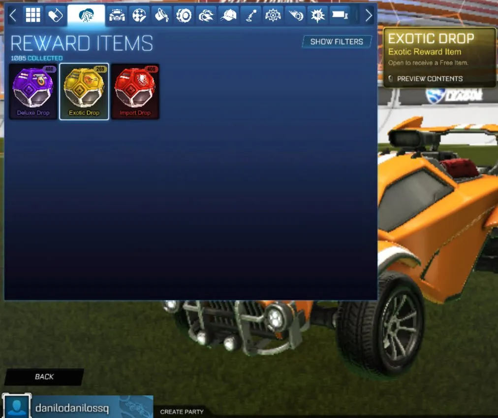 RL760 //LIMITED EDITION ACCOUNT – 1085 Chests (Deluxe 408 + Exotic 269 + Import 408) (K)