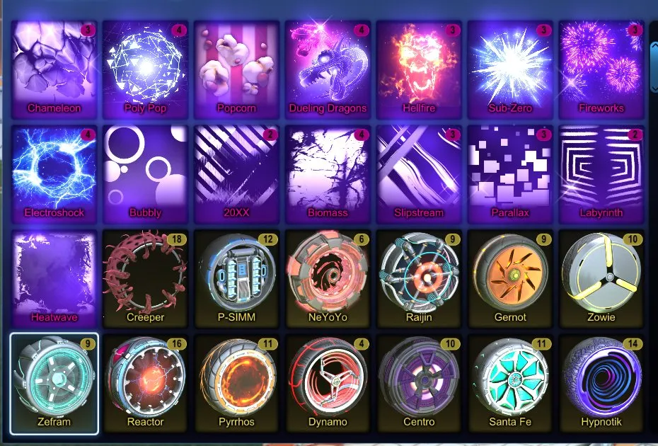 STOCK629 //Titanium White Apex Aero Mage Car Collection with 80 Black Market Decals (K)