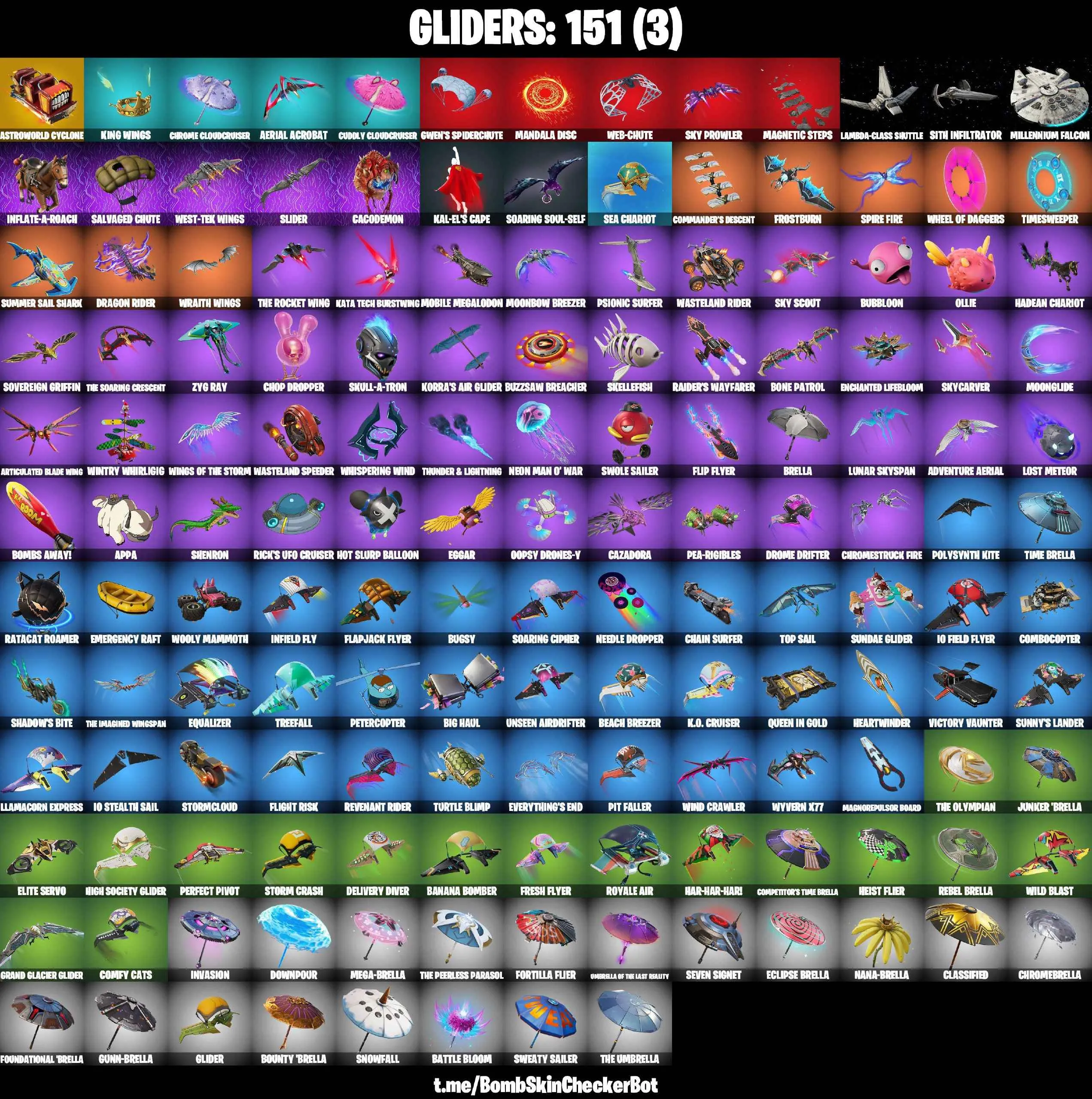 ❤️131 SKINS❤️LARA CROFT❤️GOLDEN MIDAS❤️CLONE TROOPER❤️AHSOKA TANO❤️CORUSCANT GUARD❤️DARTH VADER❤️AHSOKAS CLONE TROOPER❤️WOLF PACK TROOPER❤️DARTH MAUL❤️SPIDER-MAN❤️SPIDER-GWEN STACY❤️CLARK KENT(SUPERMAN)❤️MYSTICA(MAX)❤️HELSIE(MAX)❤️EVIE(MAX)❤️
