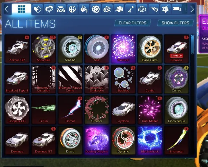 STOCK610 //Fennec, Endo, Fire God, Dueling Dragons, 170+ Drops, 40+ Cars (K)