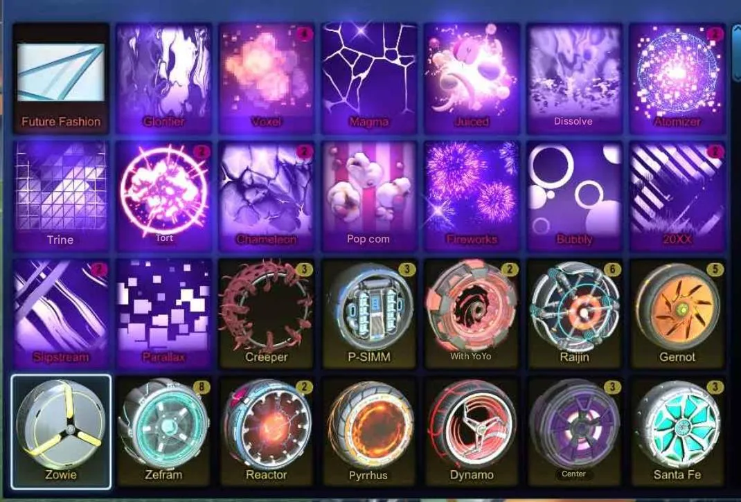 STOCK817 //Rich Fennec Account with 35+ Cars & 20+ Black Markets (Dissolve, 20XX, Chameleon, Fireworks, Bubbly (K)