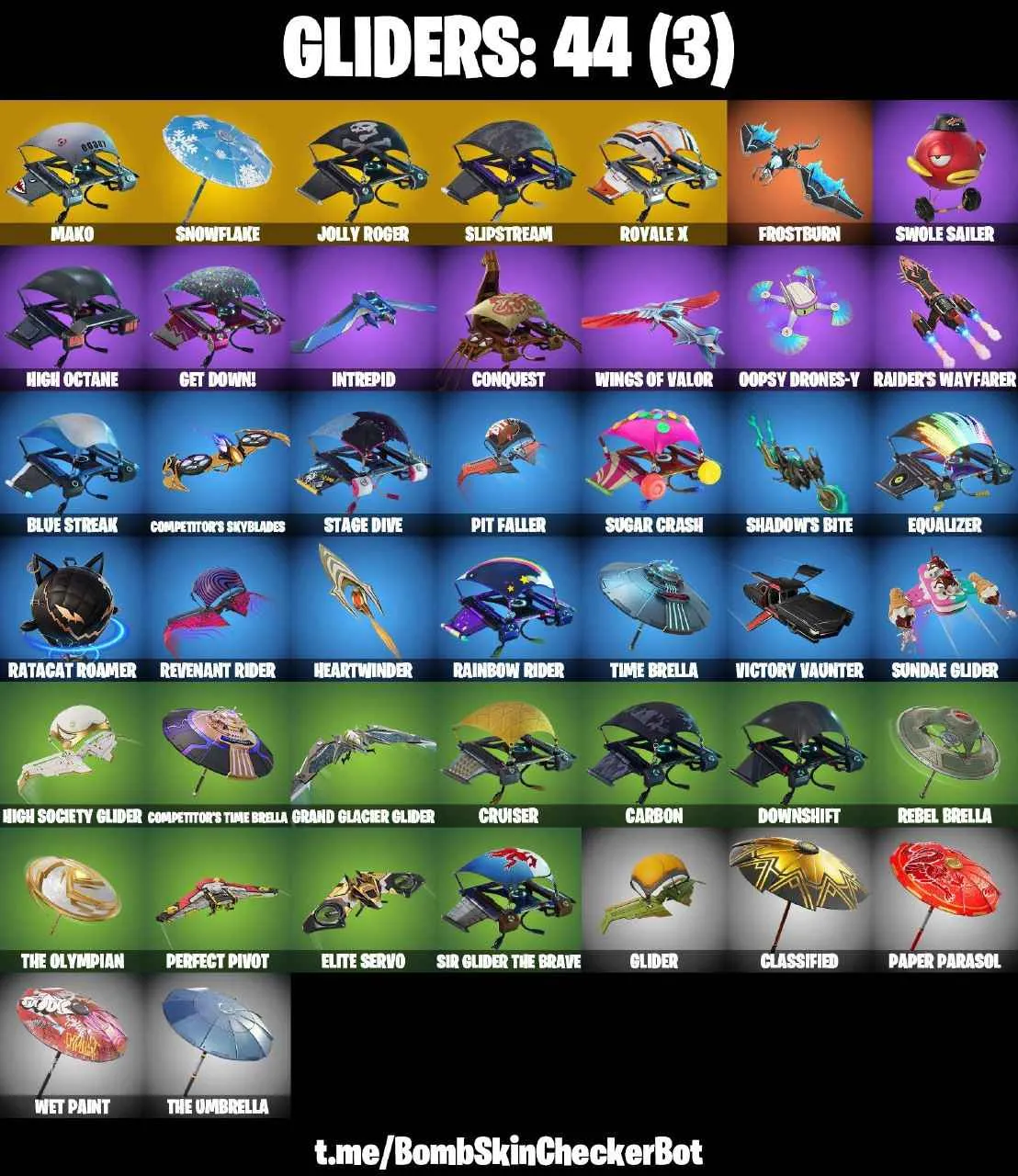 ❤️56 SKINS❤️BLACK KNIGHT❤️TAKE THE L❤️MAKO❤️THE REAPER❤️ELITE AGENT❤️ROYALE KNIGHT❤️BLUE SQUIRE❤️THE WORM❤️FLOSS❤️SPARKLE SPECIALIST❤️CANDY AXE❤️SKULL TROOPER❤️HAVOC❤️SUB COMMANDER❤️OMEGA❤️ORANGE JUSTICE❤️TIDY❤️STAR WAND❤️ZOEY❤️AURA❤️DRIFT(STAGE 5)❤️