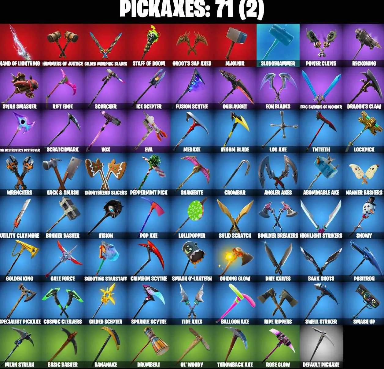 ❤️114 SKINS❤️TRAVIS SCOTT❤️ASTRO JACK❤️JOHN WICK❤️OG STW❤️OMEGA❤️WHIPLASH❤️TOY TROOPER❤️MANDALORIAN❤️ORANGE JUSTICE❤️GOLDEN MIDAS❤️MAYA❤️ZOEY❤️JULES❤️ONESIE❤️DRIFT(STAGE 5)❤️CARBIDE(STAGE 5)❤️PEPPERMINT PICK❤️TAKE THE ELF❤️CAN PLAY ON PSN❤️XBOX❤️PC❤️