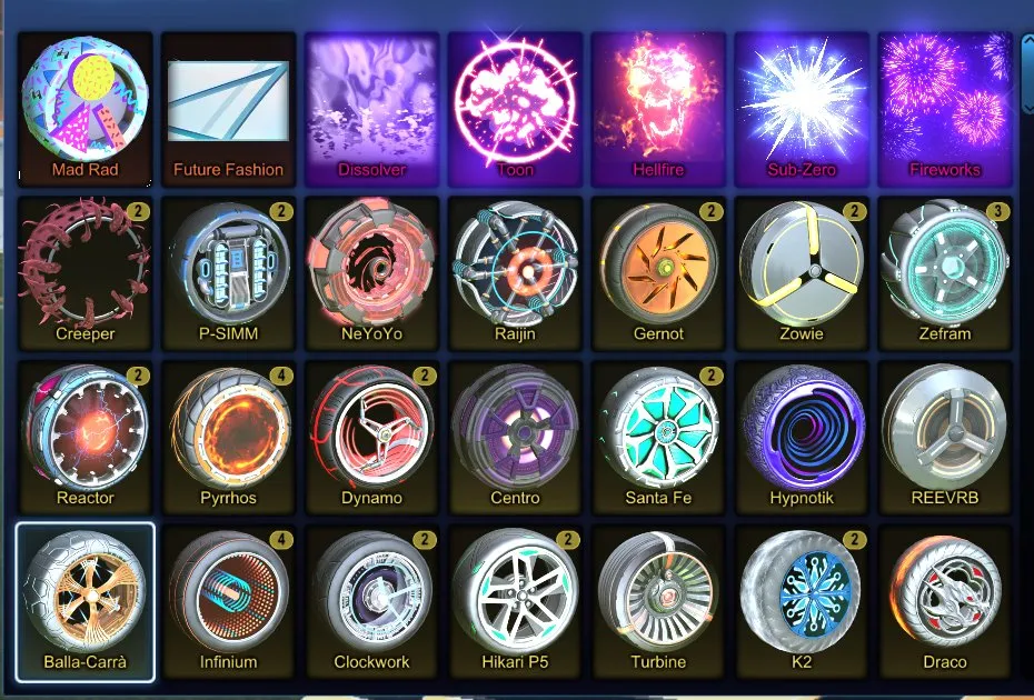 STOCK631 //Fennec, Titanium White Venom, 35+ Painted Cars, 130 Exotic Drops, Many Decals, Boosts and Wheels (K)