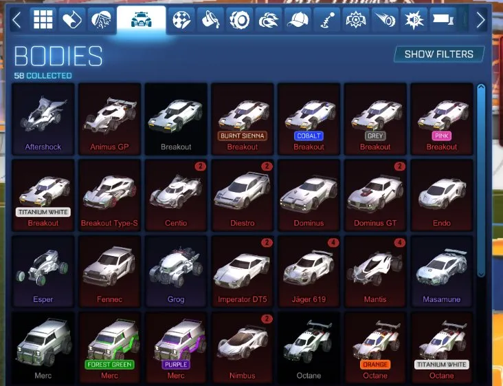STOCK677 //TW Octane, Fennec, 350+ Drops, Chameleon, Infinium, Draco, Looper, FSL, Gernot (K)