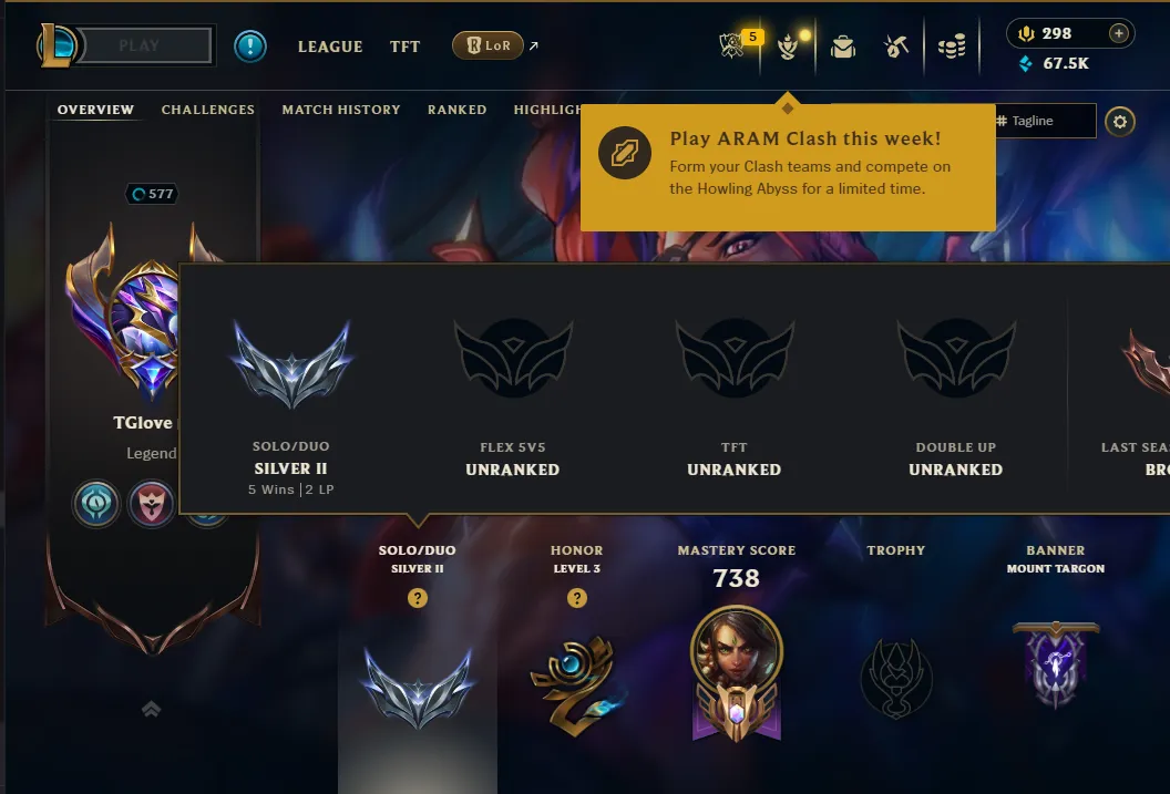 👑(EUW) SILVER II (100% WR, SUPER HIGH ELO) 🚀371 SKIN