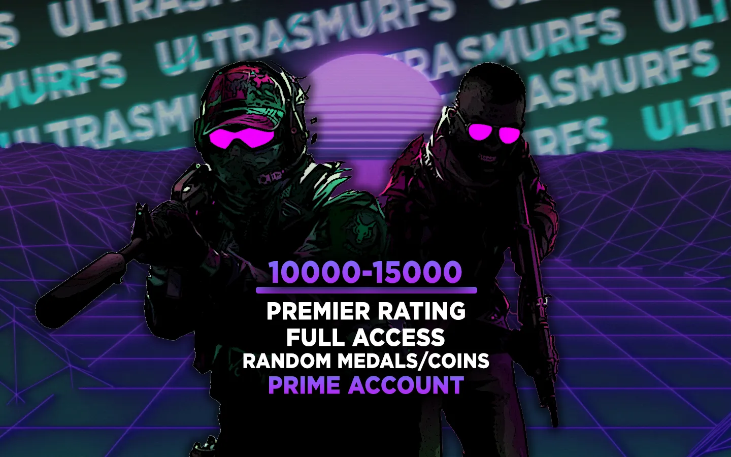 【CS2】Premier Account / 10000-15000 Premier Rating Original Email