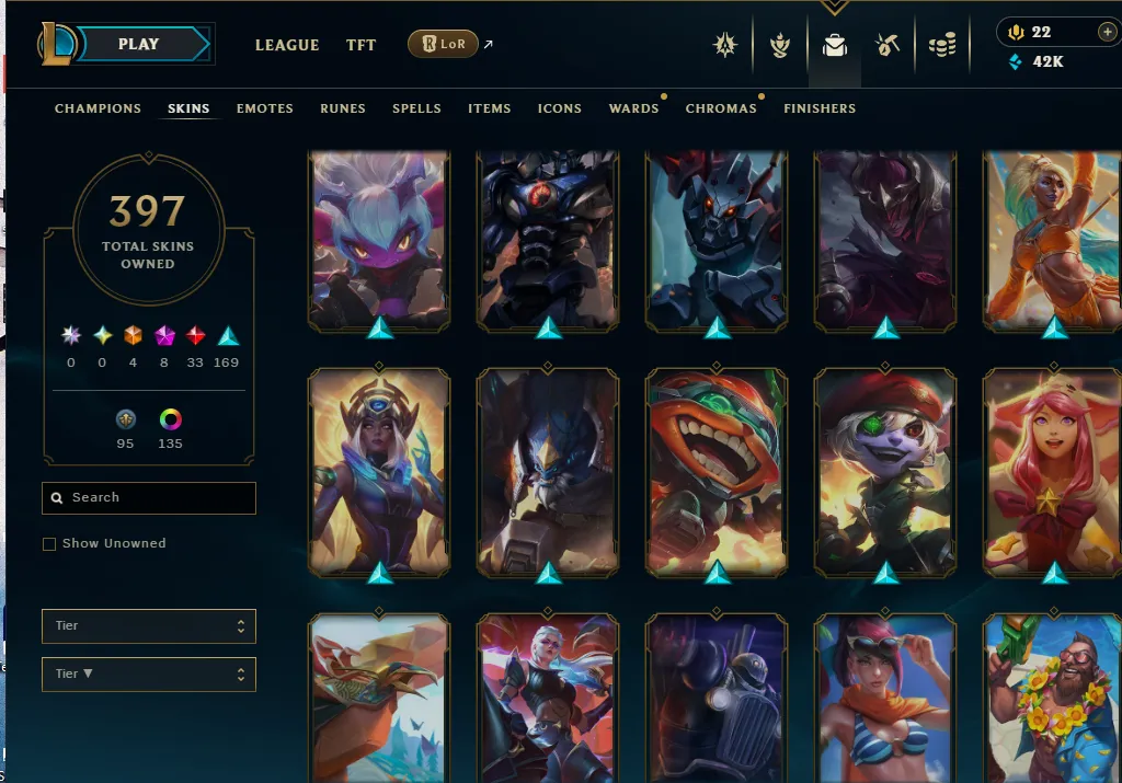 👑(EUW) DIAMOND IV (LAST SS, SUPER HIGH ELO) 🚀397 SKIN