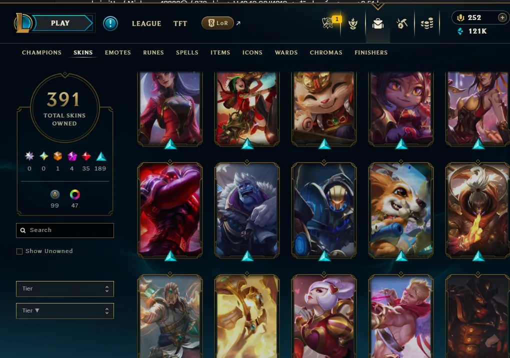 👑(EUW) SILVER II(100% WR, SUPER HIGH ELO) 🚀391 SKIN