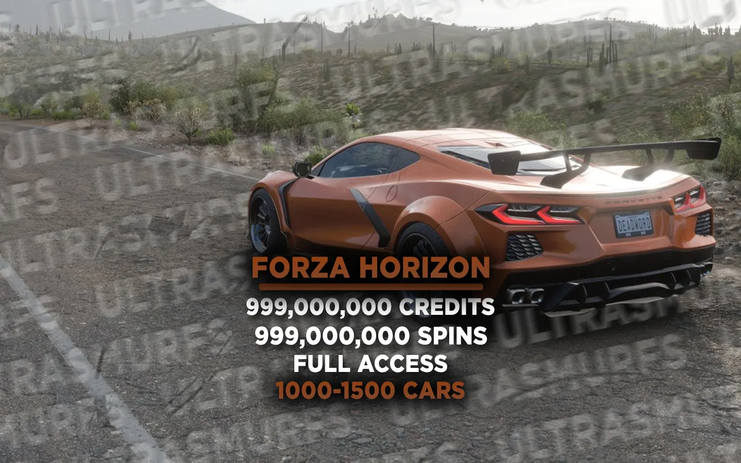 【PC/XBOX】999M+ Credits 999M+ Wheelspins 1000-1500 Cars FH5 Modded Account