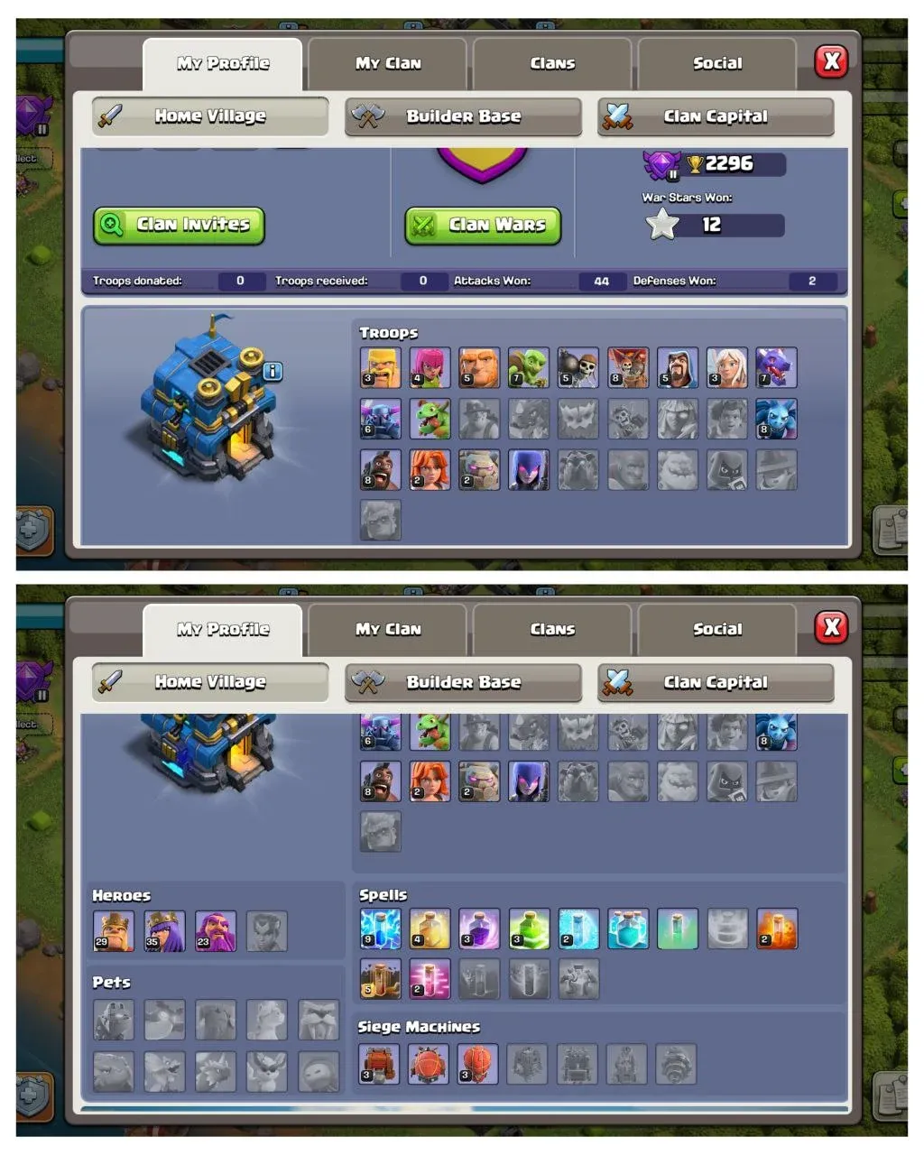  TH 12 RUSHED ! HEROS 29-35-23 ! NAME CHANGE FREE ! INSTANT DELIVERY ! CHEAP
