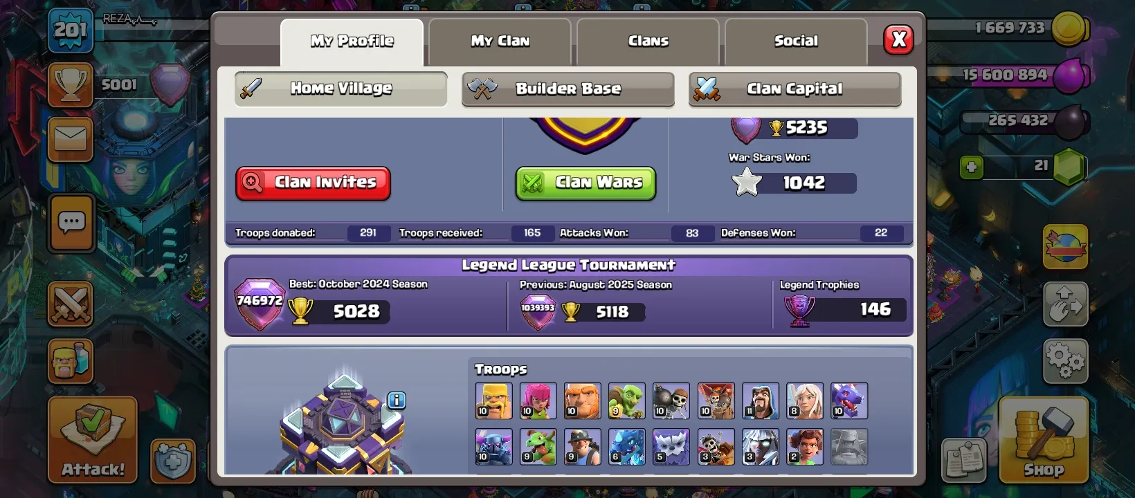 VERY RARE 🌲 TH15 FULL MAX 🔥 SKIN LEAGUE WARDEN+ LEAGUE CHAMPION 🟣 XP 201 🟣 11 EQUIPMENT EPIK 🟣 VERY RARA OBSTACLES AND STATUS 🟣 3 SCENERY 🟣 16 SKINS HERO🟣 TH 15 FULL MAX 🌟 TH15 MAX 🔥 TH 15 MAX 🌟