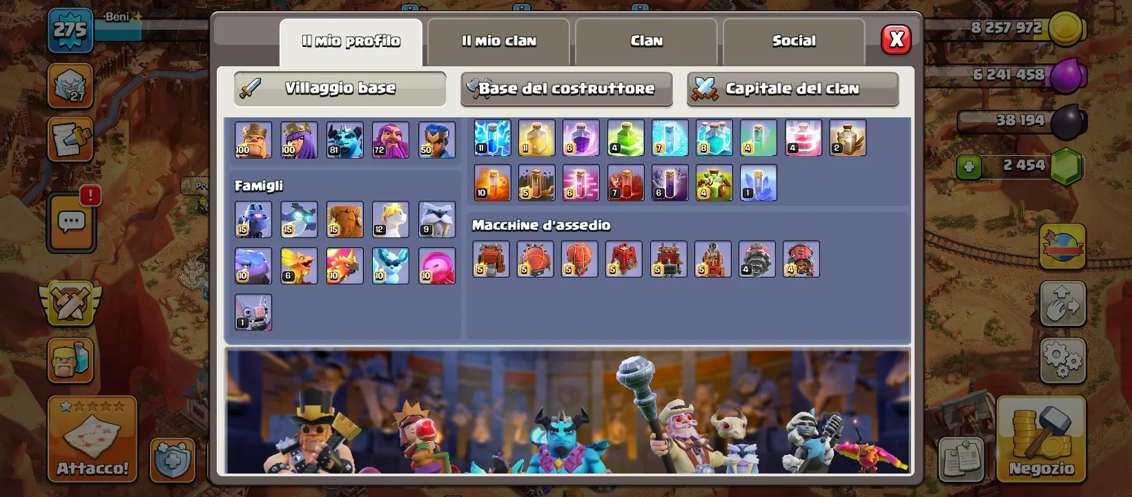 28% OFF 🔥 TH 17 FULL MAX 99%✴️XP 275 ✴️ 17 EQUIPMENT MAX ✴️10 SKINS HERO ✴️ 3 SCENERY ✴️ HERO 100-100-80-72-50✴️ TH 17 MAX 🔥 TH17 FULL MAX 🔥 TH17 MAX 🔥