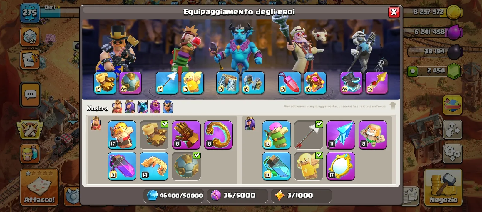 28% OFF 🔥 TH 17 FULL MAX 99%✴️XP 275 ✴️ 17 EQUIPMENT MAX ✴️10 SKINS HERO ✴️ 3 SCENERY ✴️ HERO 100-100-80-72-50✴️ TH 17 MAX 🔥 TH17 FULL MAX 🔥 TH17 MAX 🔥