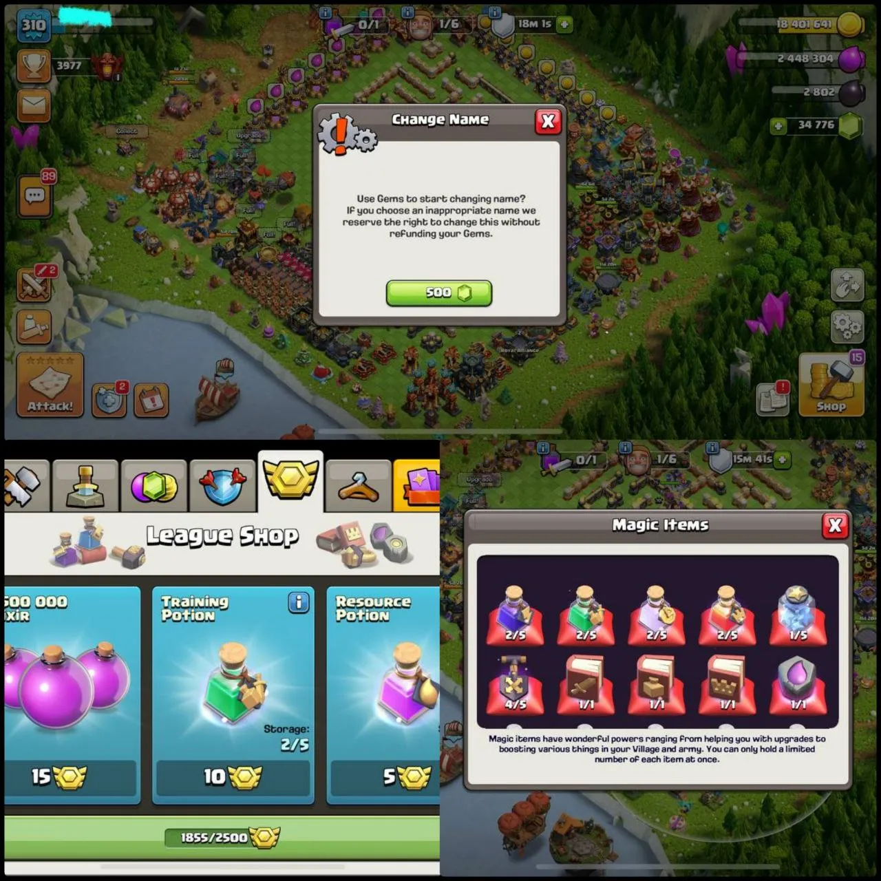✨Rarest 310xp✨6.1k Warstar✨27k legend cups✨34k+ gems✨6k+ pb✨Th17 95% maxed✨max walls heroes✨High lvl equipments✨medals overloaded✨