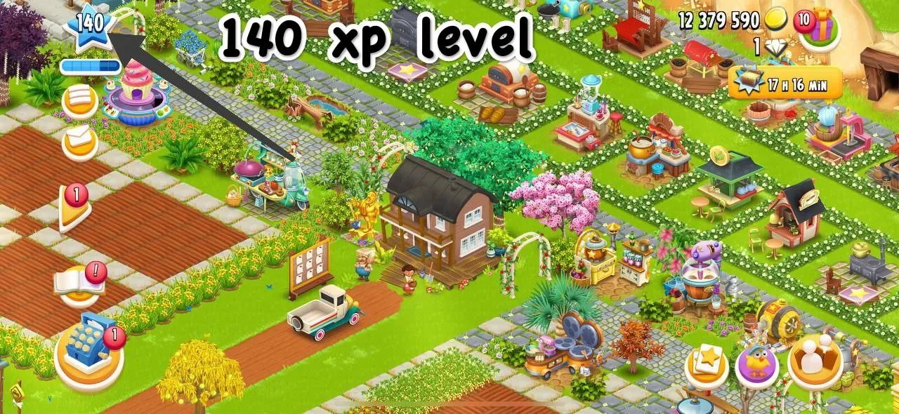 ⚡️♦️140  High-LvL Hay Day♦️⚡️7500 Barn storage♦️⚡️2850Silo storage♦️⚡️Nice Decorative Design♦️⚡️100% Land opened Upperside and 50% downside♦️⚡️Most machines maxed♦️⚡️Townhall 12 with 30 reputation⚡️♦️