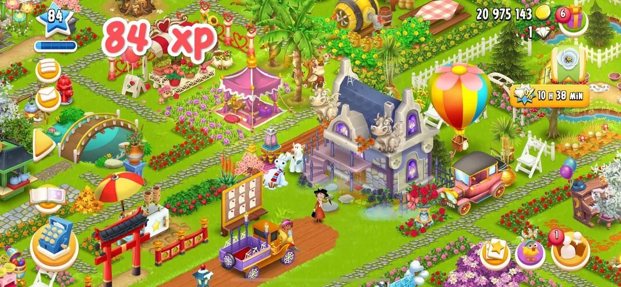 ♥️⚡️Elegant design⚡️♥️LvL 84 Hay Day⚡️♥️3400 Barn storage♥️⚡️1350 silo storage⚡️♥️Fully Decorated⚡️♥️100% Land opened Upperside and ⚡️♥️Decor⚡️♥️Best deal⚡️♥️