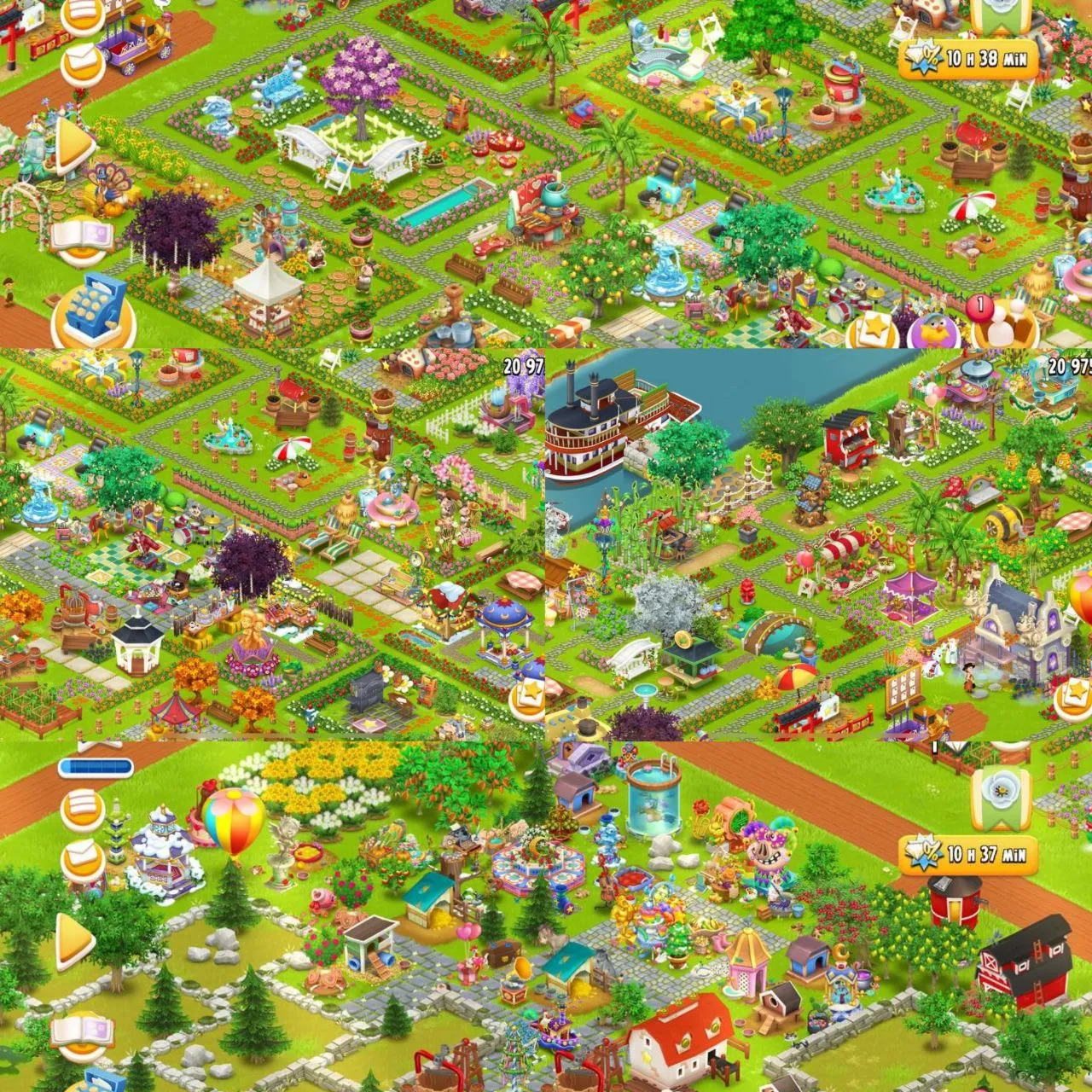 ♥️⚡️Elegant design⚡️♥️LvL 84 Hay Day⚡️♥️3400 Barn storage♥️⚡️1350 silo storage⚡️♥️Fully Decorated⚡️♥️100% Land opened Upperside and ⚡️♥️Decor⚡️♥️Best deal⚡️♥️