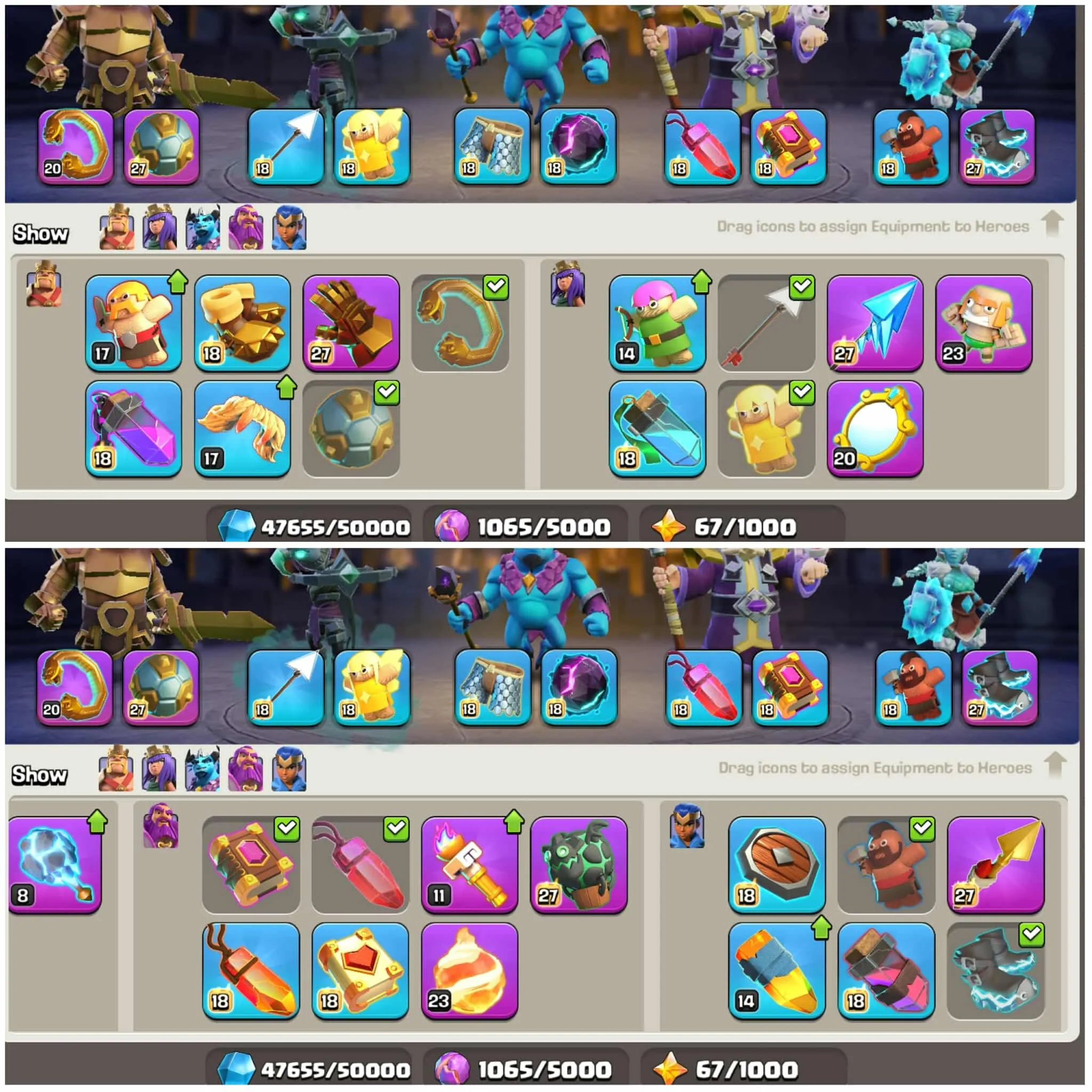 [12 Epic Equipment]➤➤Th17 Superb Account➤➤5 Heros Max➤➤Wall Defence Max➤➤Leaugue King➤➤Nc Available➤➤Exp:245