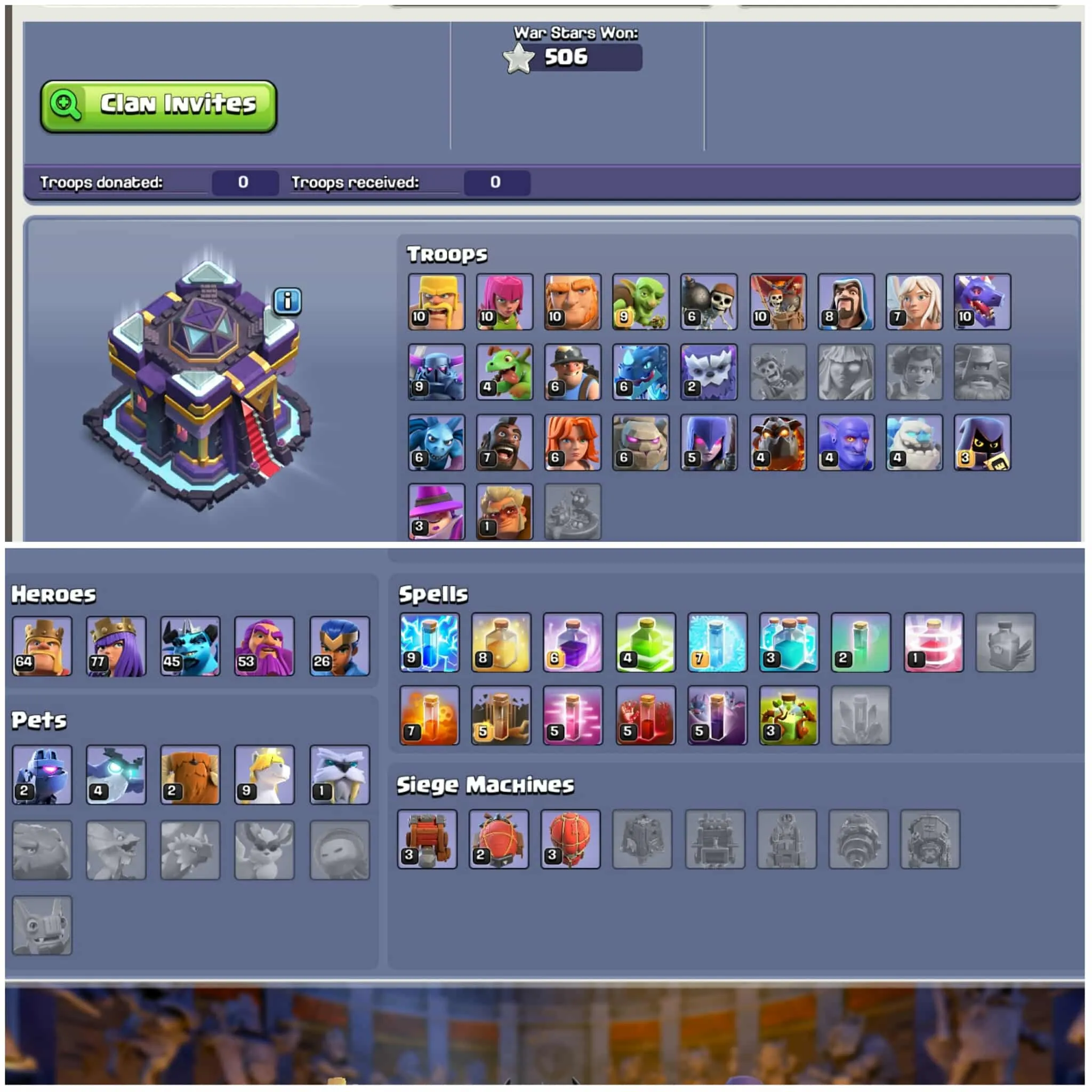 [High Heros]➤➤Th15 Exclusive Account➤➤Heros:65-78-45-54-27➤➤Golden Wall➤➤Shadow Warden➤➤Nc Available➤➤Exp:151