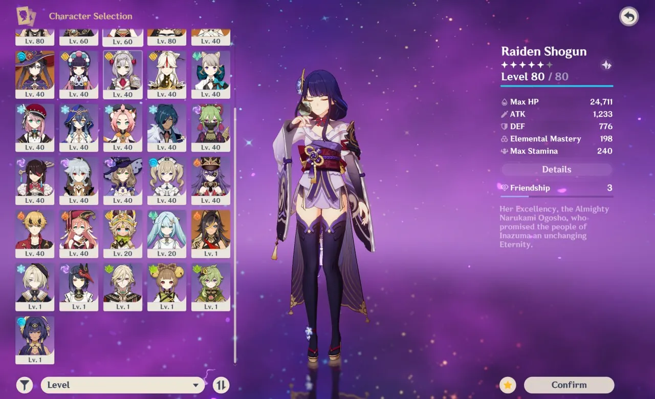 { 25% OFF SALE } ♨️OP ASIA SERVER ACC 🍀 AR 52 💕 36 CHARACTERS  💢 NEUVILETTE KAZUHA HUTAO SIGNATURE ❇️ WEAPON 💘 OG MAIL 🌹 FAST DELIVERY