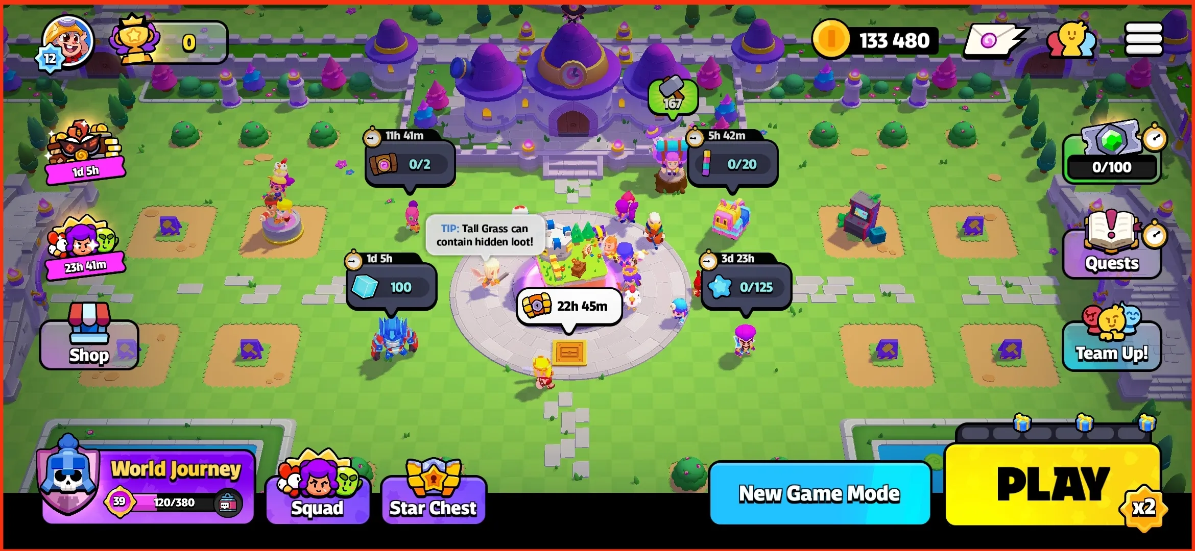 💥35% DISCOUNT DEAL💥♨️ SQUAD JOURNEY LEVEL 39 😍 XP LEVEL 12 ⚡18 SQUADS 💢 24 EMOTES 🔺15 BATTLE MODES ❄️ 25 MONSTERS⭐ 5 SPELLS ✳️ 3 SQUAD 1 STAR ✨15 SQUAD 2 STAR 🌠  FAST DELIVERY🚚 