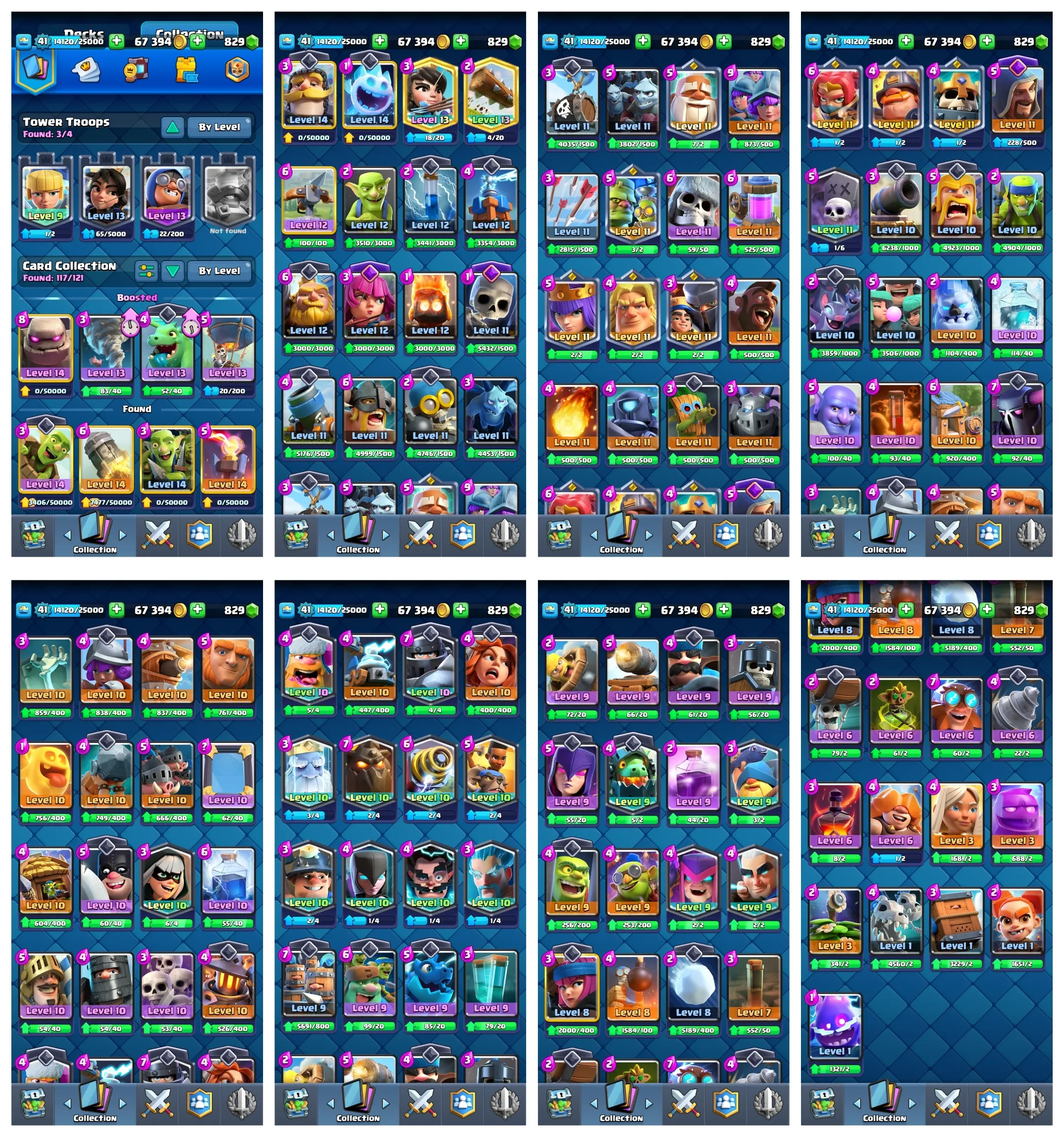 💥45% OFF SALE💥RARE OLD ACCOUNT💥 7 MAX CARDS 💢 3 EVO CARDS 🏆 7345 TROPHIES ⚡ 19 ARENA LVL  ♨️ 9 YEAR'S OLD ACCOUNT ♦️41 XP LVL 🔻 13 KT 📛 33 OP RARE EMOTES ☄️ 6 OP TOWER SKIN 🗼 117 CARDS ✴️  FAST DELIVERY 🚚