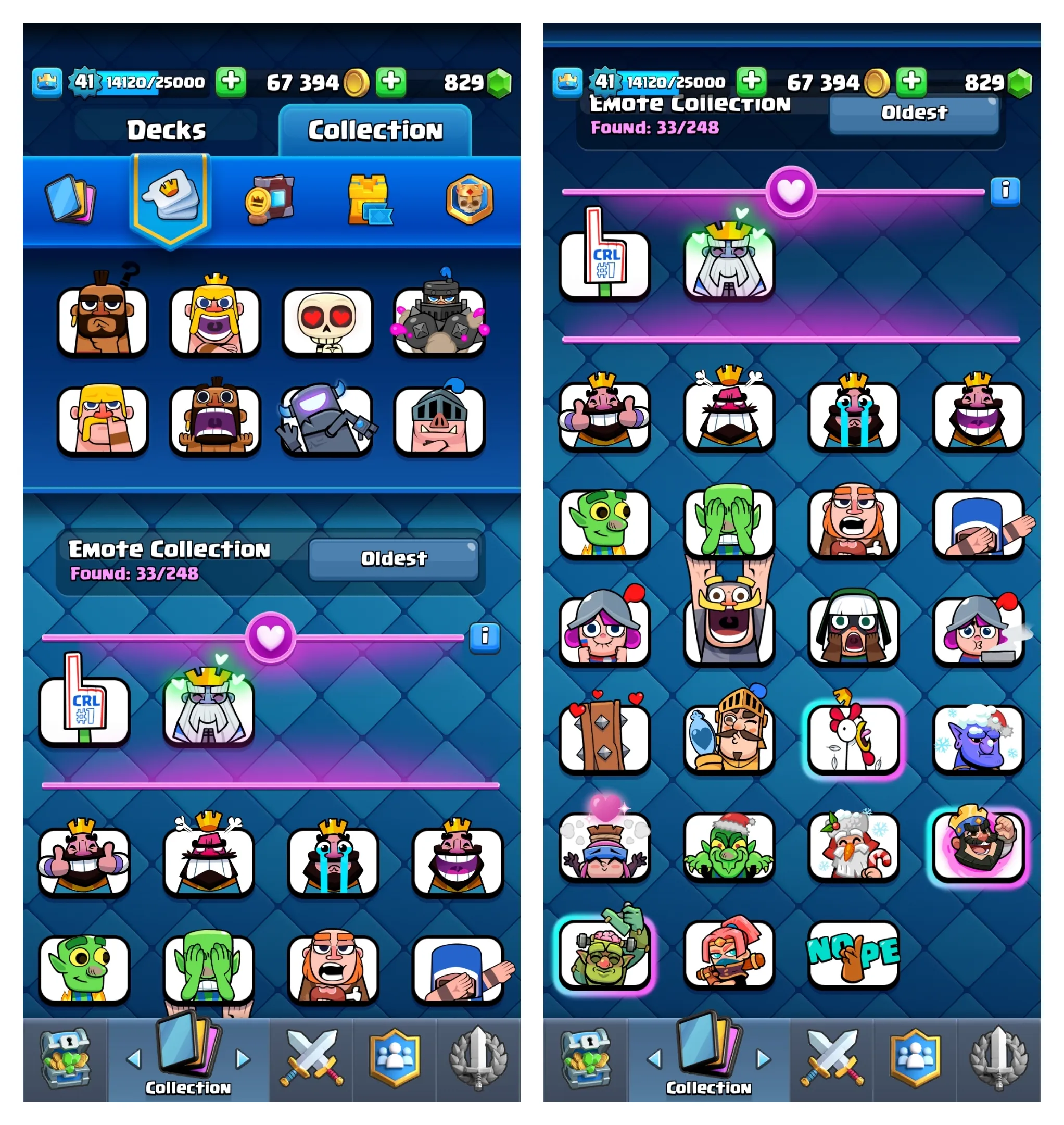 💥45% OFF SALE💥RARE OLD ACCOUNT💥 7 MAX CARDS 💢 3 EVO CARDS 🏆 7345 TROPHIES ⚡ 19 ARENA LVL  ♨️ 9 YEAR'S OLD ACCOUNT ♦️41 XP LVL 🔻 13 KT 📛 33 OP RARE EMOTES ☄️ 6 OP TOWER SKIN 🗼 117 CARDS ✴️  FAST DELIVERY 🚚