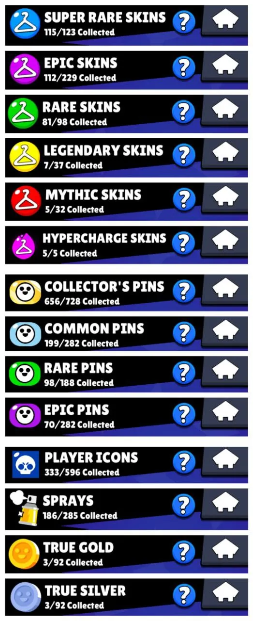 🔥MAX ACCOUNT 🍀RARE US ACCOUNT🍀💥35% OFF DEAL💥♨️ 71,800+ TROPHIES 🏆 38 MAX BRAWLER ⚡ 55 HYPERCHARGE 💥 120 NC 🔻 325 OP SKINS ❣️ 1023 TOTAL PINS 🍁 281 LEVEL 🔥 93 BRAWLER 💎 193 GEMS 💧 US LOCAL 🇺🇸 FAST DELIVERY🚚