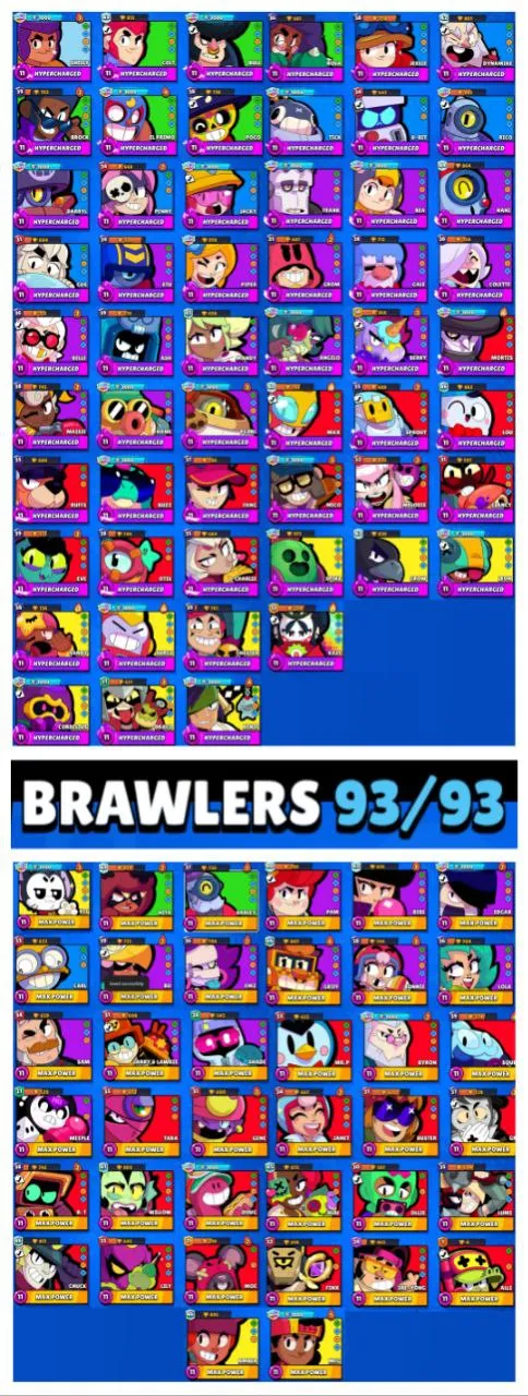 🔥MAX ACCOUNT 🍀RARE US ACCOUNT🍀💥35% OFF DEAL💥♨️ 71,800+ TROPHIES 🏆 38 MAX BRAWLER ⚡ 55 HYPERCHARGE 💥 120 NC 🔻 325 OP SKINS ❣️ 1023 TOTAL PINS 🍁 281 LEVEL 🔥 93 BRAWLER 💎 193 GEMS 💧 US LOCAL 🇺🇸 FAST DELIVERY🚚