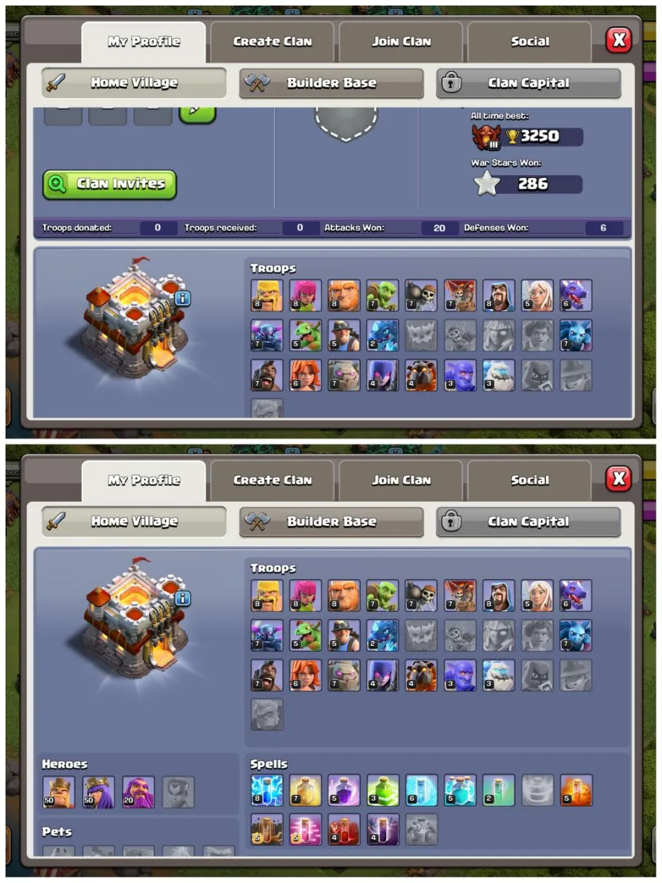 FULL MAX TH11   | FREE  RENAME  | HEROES MAX | BH-7 | INSTANT DELIVERY