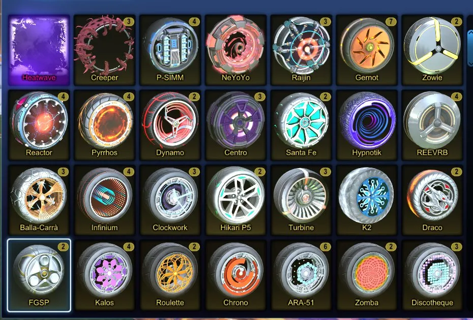 RL843 //LUXURY ACC Titanium White Octane, Fennec, 65+ Cars, 300+ Exotic Drops, Massive Painted Collection