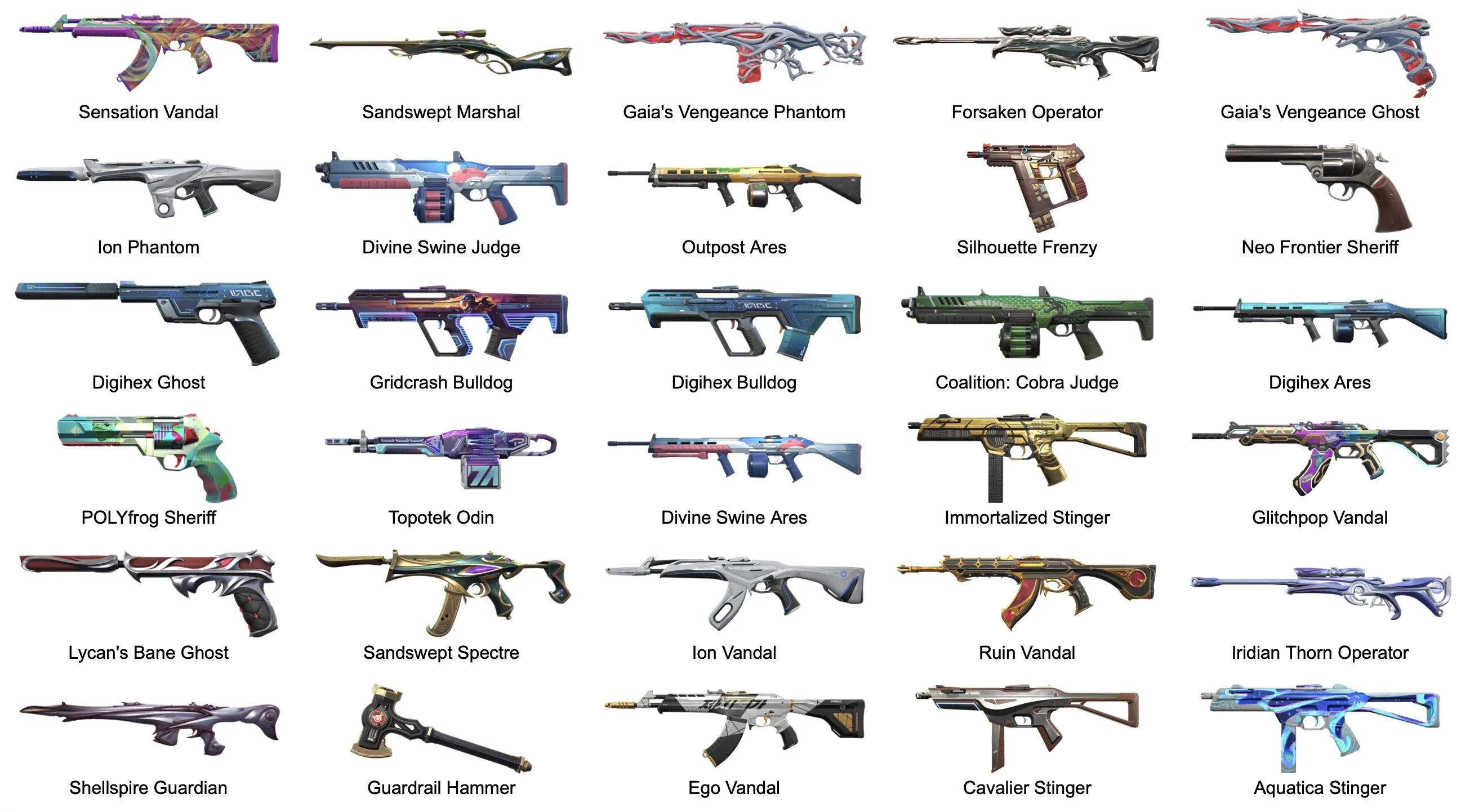 V122 //33 Knives, 318 Skins, Diamond 1, ~179,415 VP Inventory, 320 Lvl, Ranked Unlocked, 485 Skin