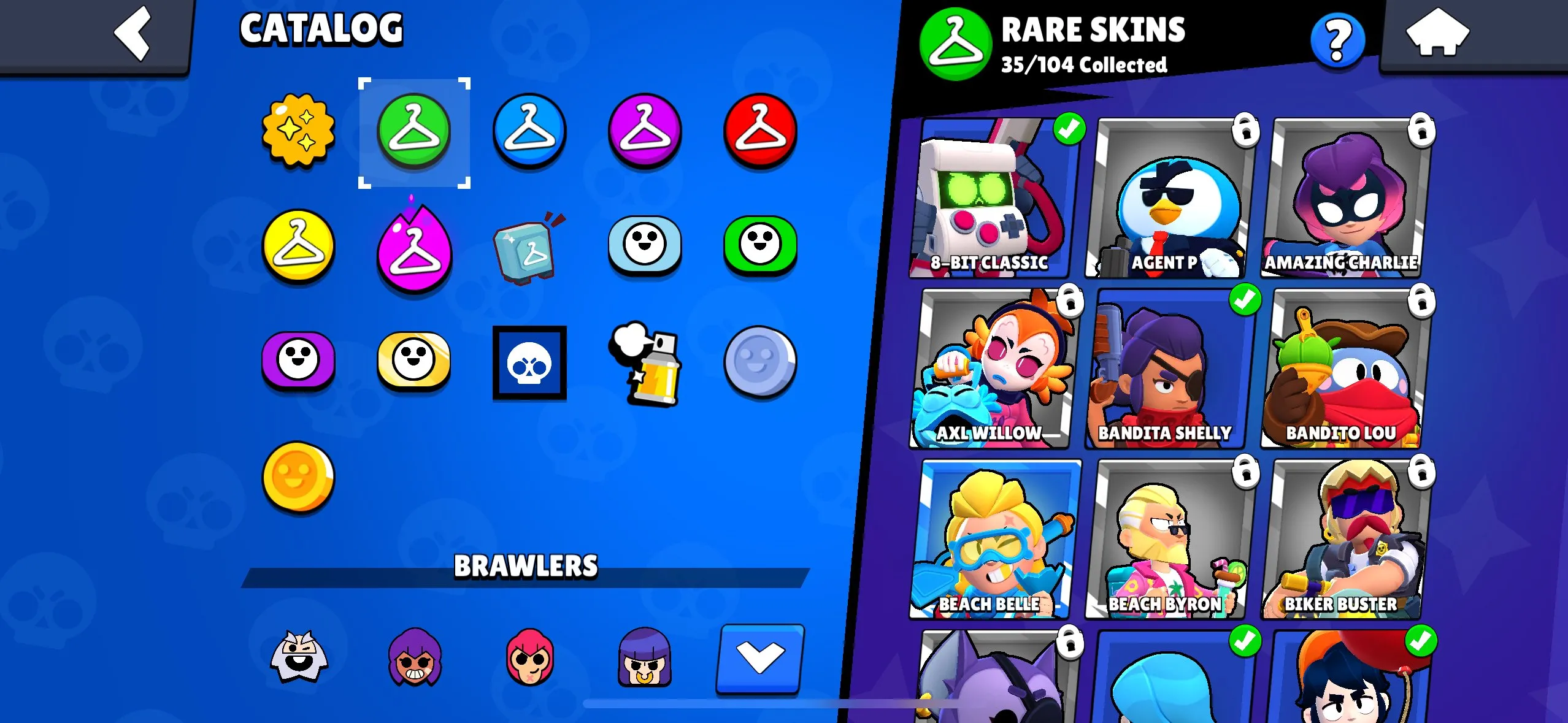 BS1544 //Legendary, Mythic & Epic Skins | 71 Brawlers | 31,848 Trophies | Top Progress