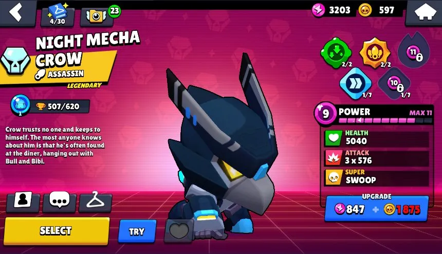 BS1697 //Mecha Paladin Surge, Trixie Colette, Santa Mike, Dumpling Darryl, Rare Old BP Skins