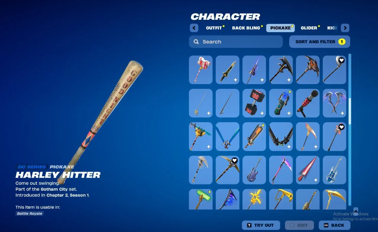 F916 Travis Scott, Harley Hitter, Surf Witch, Tricksy, and Over 180 Skins