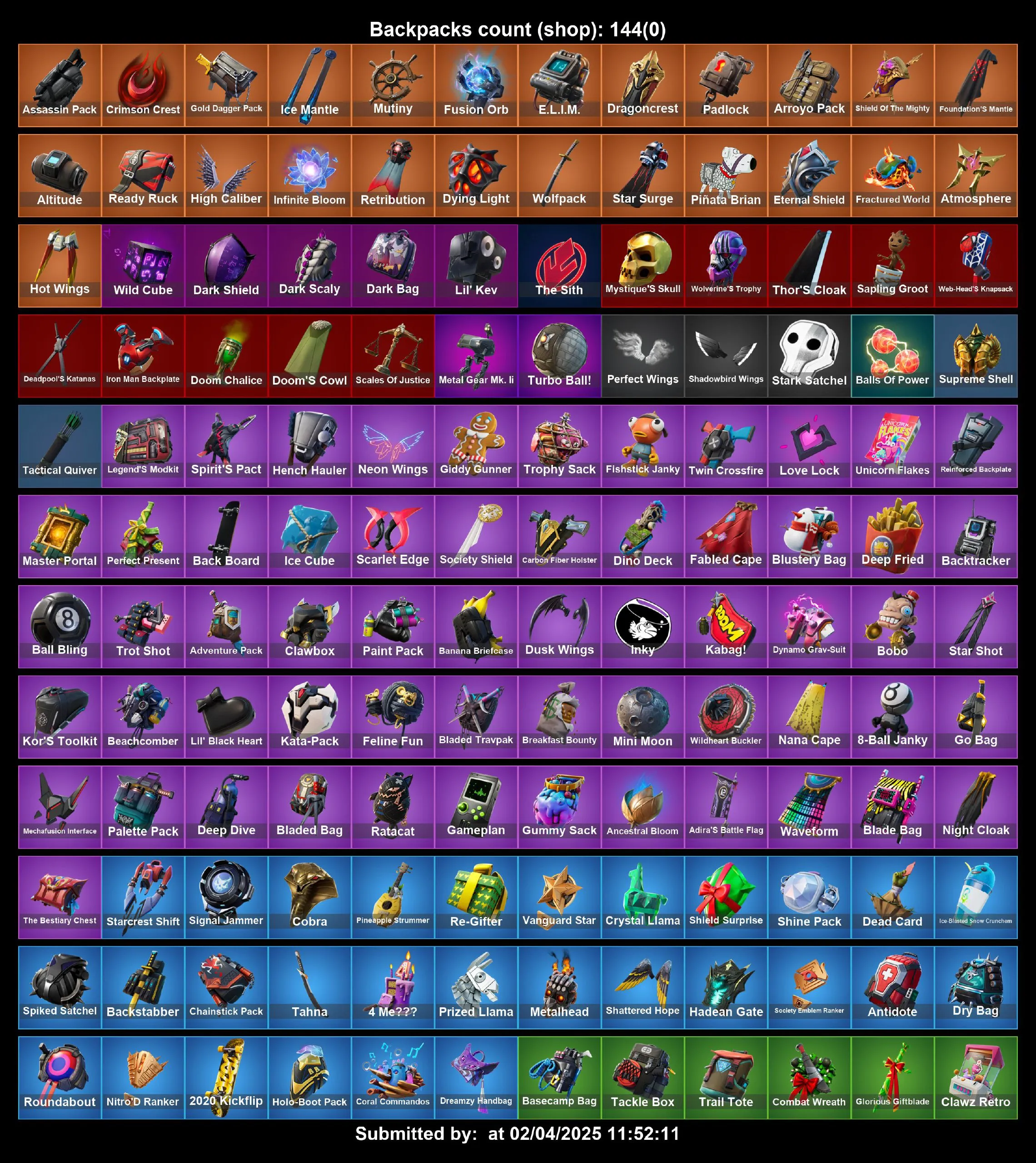 (PC PS4–5 XBOX) 154 Skins 🎮 Glow ✨ John Wick 🔫 Gold Midas 👑 Galaxia 🌌 Inferno 🔥 Galaxy Scout 🚀 GrefG ⭐ Spider-Man 🕷️ Rebirth Harley Quinn 💥 Full Email Access